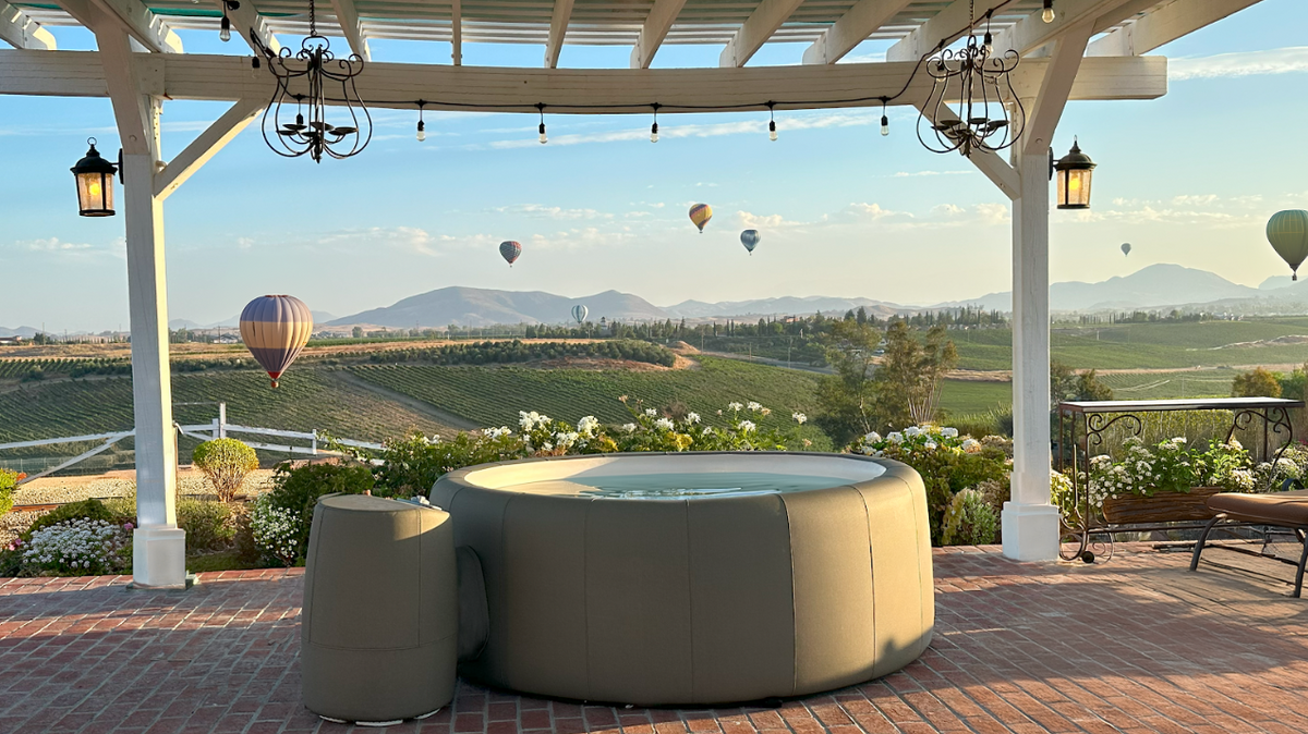 Hot Tubs Without Construction or Excavation